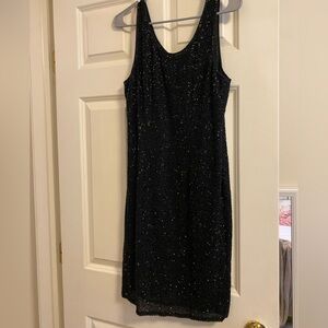 Mark & John beaded little black dress
